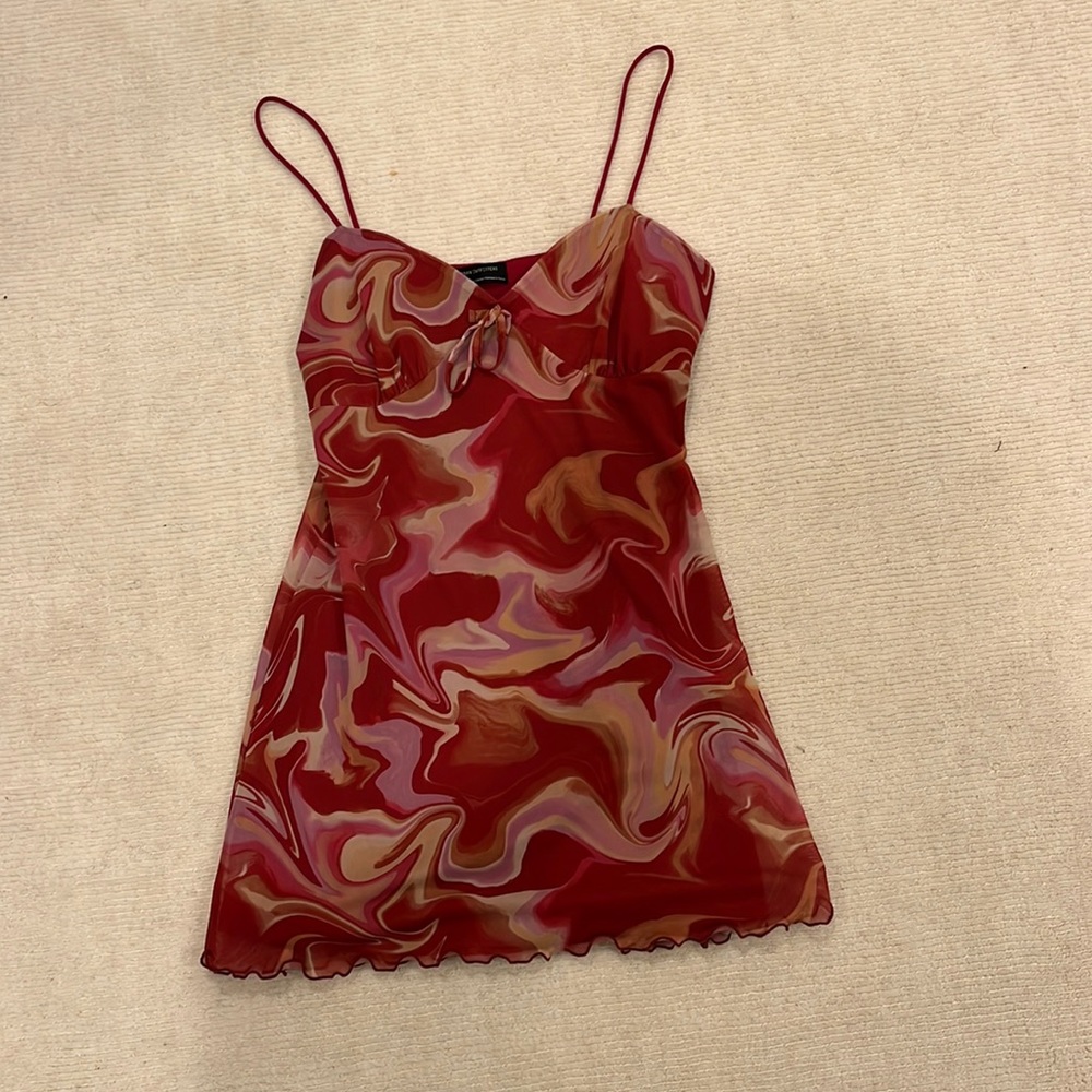 mini dress from urban outfitters ❤️🧡